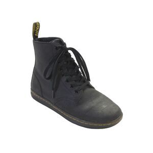 Dr. Martens Mens Leather Tobias Lace Up Ankle Combat Boots Black Size 7